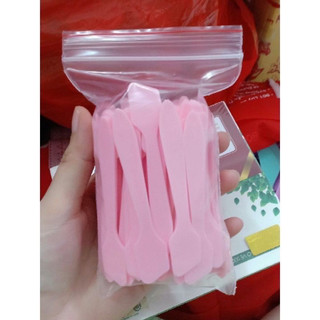 Combo 50 muỗng múc kem [hồng đục]