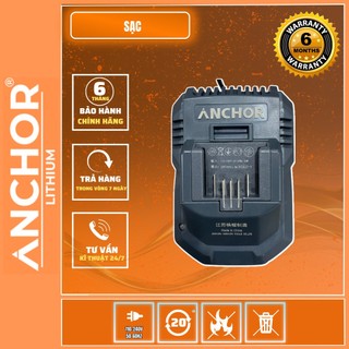 Sạc pin máy siết bulong bắn vít anchor dành cho pin 4.0 ah-8.0 ah loại sạc nhanh cao cấp
