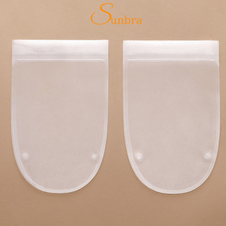 1 Cặp Miếng Dán Silicon Hai Mặt Trong Suốt SUNBRA D188