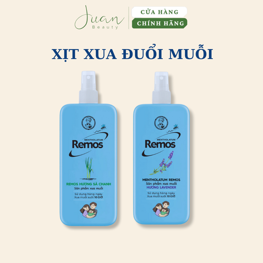 Xịt chống muỗi Remos 150ml - 70ml Ju An