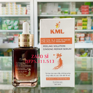 Serum tái tạo da nhân sâm kml- chai 60ml