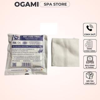 Miếng gạc - đắp mặt nạ tiệt trùng cắt sẵn 30x30cm