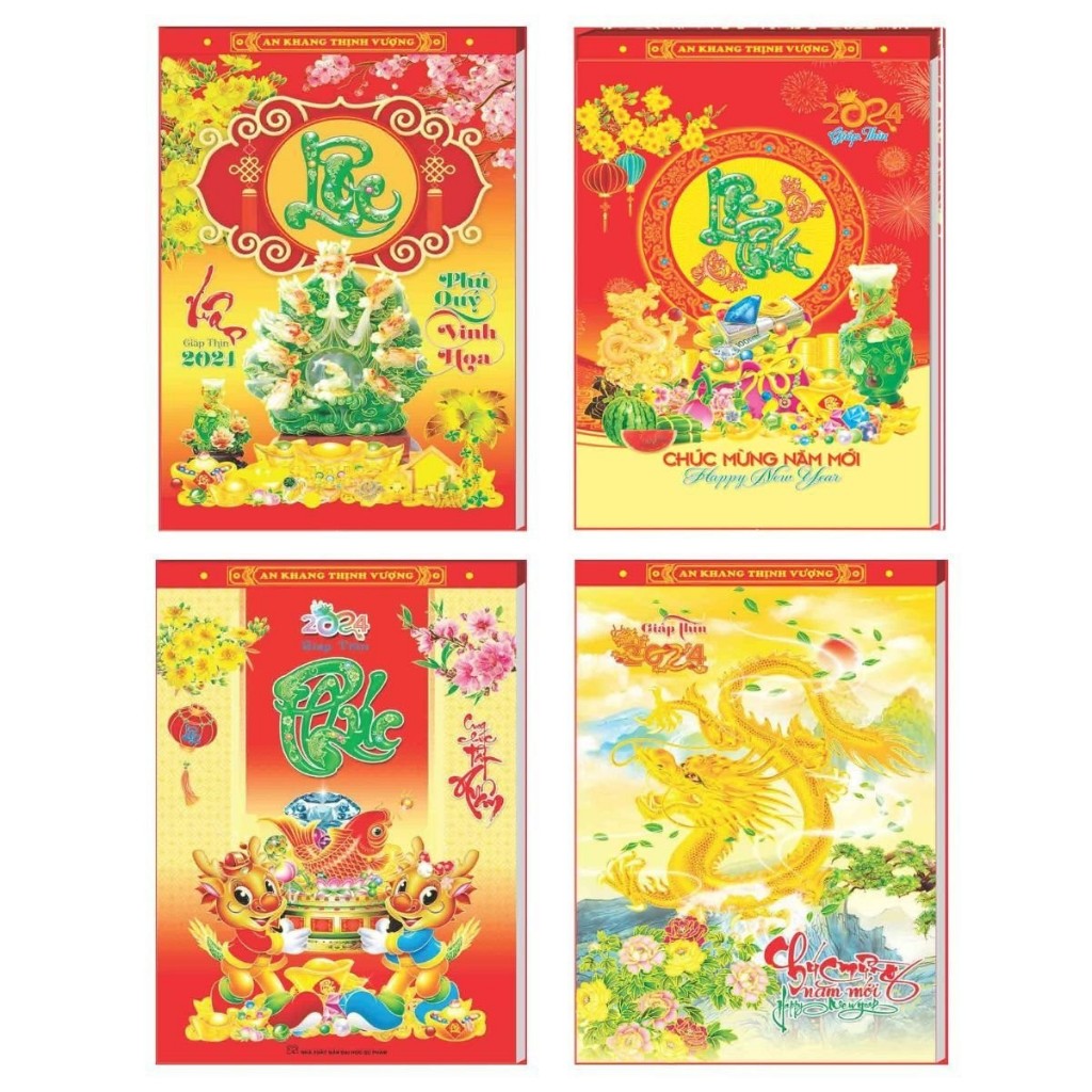 Lịch Bloc Siêu Đại Rời 2024  - Bình An - HA01