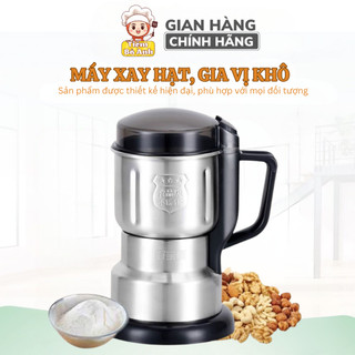Máy xay hạt khô, xay bột, gia vị cà phê đa năng,công suất 300w,6 lưỡi dao cực bén, chất liệu cối inox, bảo hành 1 tháng