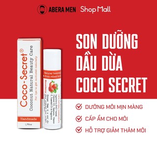 Son Dưỡng Môi Dầu Dừa Làm Mềm Môi Coco Secret 5G
