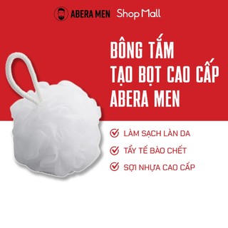 Bông Tắm Lưới Tròn Abera Men Cao Cấp Tạo Bọt Mềm Mại