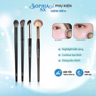 Cọ Gecomo Highlight/Contour bắt sáng tạo khối dùng siêu thích