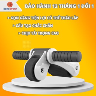 Con Lăn Tập Cơ Bụng Bảo Hành 12 Tháng Bánh Lăn Tập Cơ Bụng Chắc Chắn Chống Trượt Tải Trọng 150kg Cleacco CLX BORO SPORT