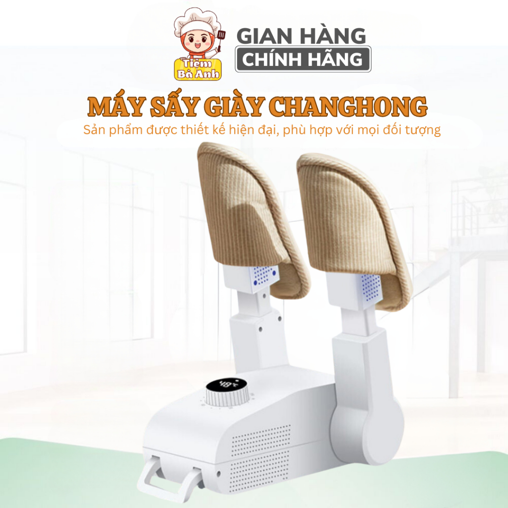 Máy sấy giày, làm khô khử mùi hôi tất vớ, diệt vi khuẩn cho giày của bạn, nhiệt tỏa đều làm khô nhanh, bảo hành 12 tháng
