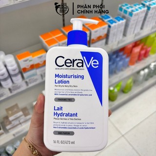 Sữa Dưỡng Ẩm Dành Cho Da Khô Cerave Developed With Dermatologists Moisturising Lotion 473ml