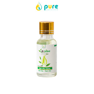 Tinh dầu Dr.Tràm Pure giữ ấm, kháng khuẩn, phòng cảm lạnh 20ml