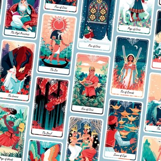Sách - [Boxset Việt Hóa] Tarot Of The Divine