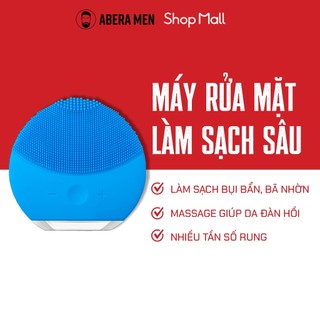 Máy Rửa Mặt Abera Men Silicone Cao Cấp Hỗ Trợ Làm Sạch Da & Lấy Sạch Buị Bẩn