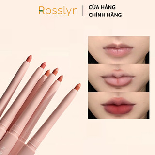 Bút Kẻ Viền Môi Mềm Dưỡng Ẩm Bóng Mượt Chống Thấm Nước Rosslyn Cosmetic QT185