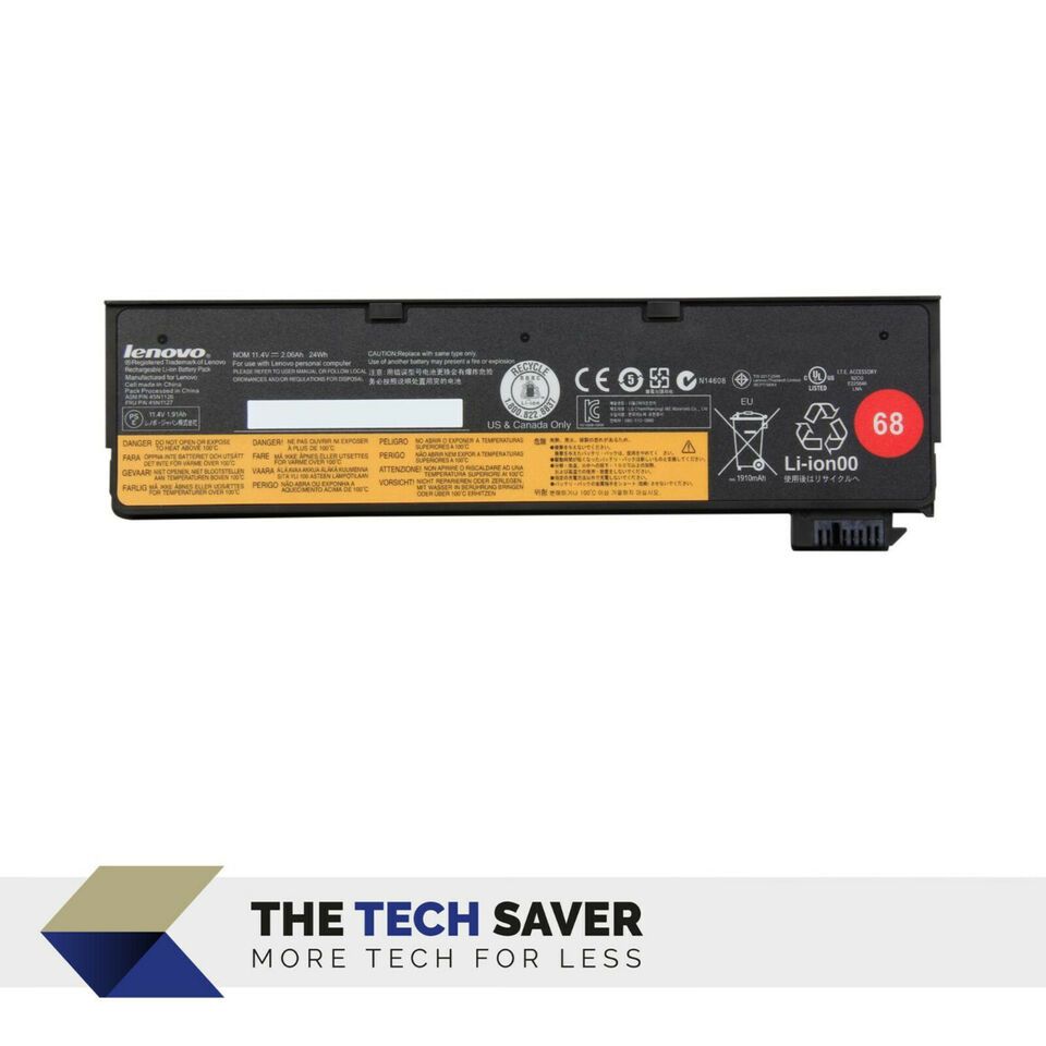 ⚡ Pin (Original) 48Wh Lenovo X240 X250 X260 45N1735 68+ Battery