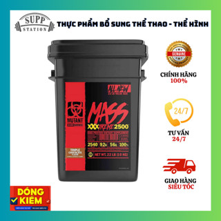 [CHÍNH HÃNG] Sữa tăng cân MUTANT MASS XXXTREME 2500 - 22lbs - TĂNG CÂN NHANH, MÙI VỊ THƠM NGON NHẤT