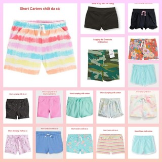 Size 4y _ Quần short bé gái xuất dư nhiều mẫu