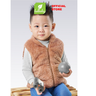 LULLABY - NH252V - Áo gile kéo khoá