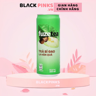 Trà bí đao Fuze Tea la hán quả lon 320ml