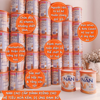 SỮA NAN A2  800g ÚC ĐỦ SỐ ( DAte 2025)