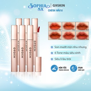 Son kem g9skin first lip matte siêu lì mịn môi, lên chuẩn màu hàn quốc