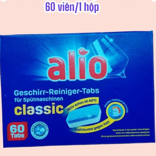 Viên rửa bát Alio  loại 60 viên ( Hàng NK Đức )