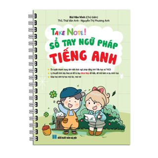SÁCH - TAKE NOTE ! Sổ tay ngữ pháp tiếng anh (gáy lò xò)