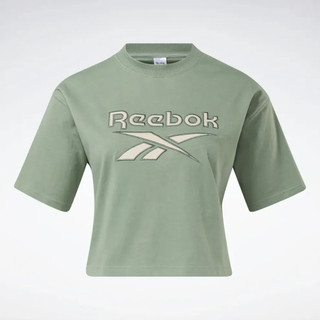 REEBOK ÁO NỮ CLASSICS BIG LOGO CROPPED T-SHIRT IC0193