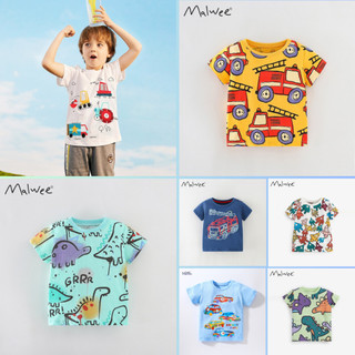 Áo Thun Hè, Áo Ngắn Tay Chất Liệu Thun Cotton Cho Bé Trai 2-8 Tuổi P8 - Jumping Beans Official Store
