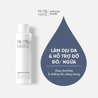 Toner cica dưỡng ẩm & làm dịu da bong tróc cica nmfs soothing toner bioverse 150ml
