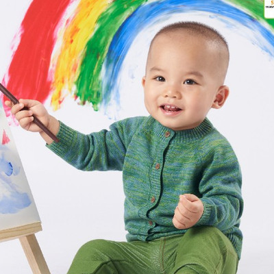 LULLABY - NHL604P - Áo khoác BT cài giữa 