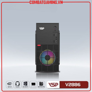 VỎ CASE MÁY TÍNH VSP V2886 Hàng chính hãng