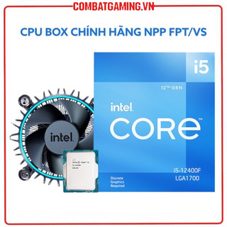 Bộ vi xử lý cpu intel core i5 12400f box chính hãng | combo cpu + mainboard b660m b760m hàng chính hãng
