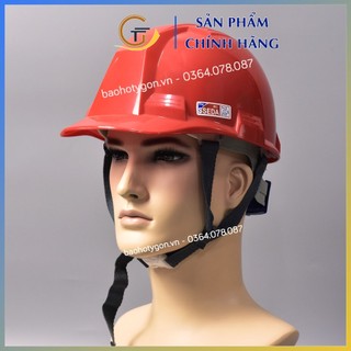 Nón bảo hộ kiểu Hàn Quốc - Màu đỏ