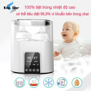 2 trong 1 máy hâm sữa tiệt trùng bình sữa đa năng sưởi ấm, giữ ấm, nhiệt độ không đổi