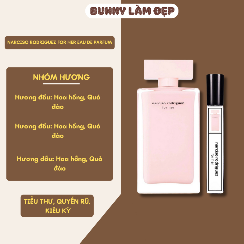 Nước Hoa Nữ Narciso Rodriguez For Her Eau De Parfum