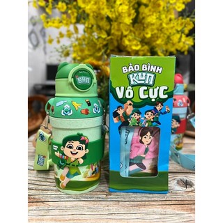 bình nước lúa mạch 430ml kun - bình nước kun cho trẻ em