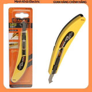 Dao rọc nhựa mica Asaki AK-8740,dao móc câu rọc nhựa mica Asaki,dao cắt mạch cắt mica,dao rọc giấy Asaki AK-8740