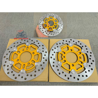 Đĩa Thắng ATR V1 220mm lòng nhôm đĩa thép CNC gắn xe máy Sirius wave dream ex nhỏ.....
