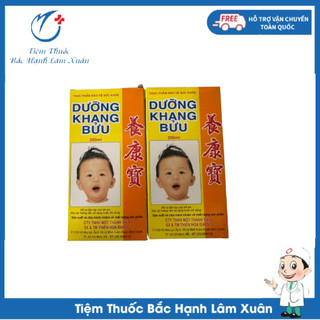 Dưỡng khang bửu cho bé gầy biếng ăn nhẹ cân - chai 200ml