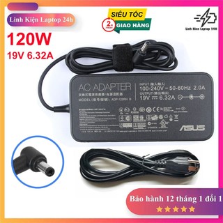 Sạc zin laptop asus tuf gaming, asus rog strix 120w 19v 6.32a, n120w-02, pa-1121-28, adp-120rh b