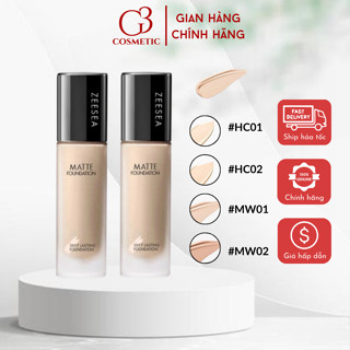  Kem Nền ZEESEA  Dạng Lỏng Che Khuyết Điểm Kiềm Dầu Hiệu Quả Lâu Trôi 30ml 