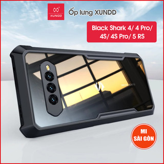 [Hỏa Tốc HCM] Ốp lưng XUNDD Black Shark 4 / 4 Pro / 4S / 4S Pro / 5 RS - Mặt lưng trong, Viền TPU, Chống sốc