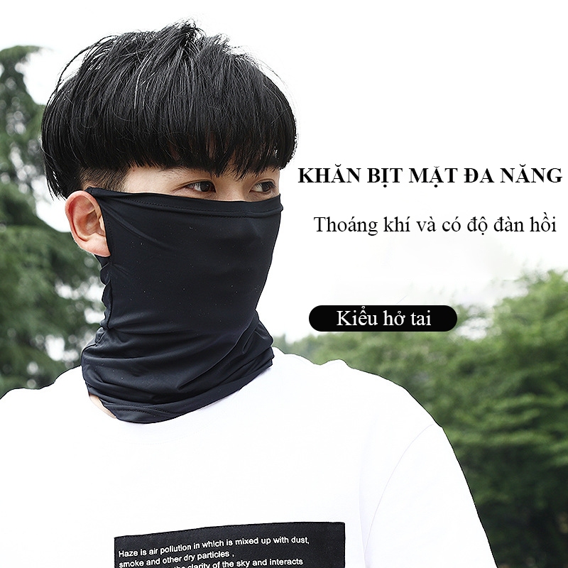  Khăn bịt mặt đa năng MYT Khăn ống đa năng chống nắng đi phượt chống bụi thấm hút mồ hôi thoáng khí đa năng 