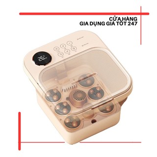 Bồn ngâm chân gấp gọn CHIGO, Bồn ngâm chân gấp gọn đa năng, chống rò rỉ, màn hình LED