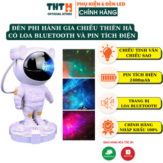 Đèn phi hành gia có Loa bluetooth THT sạc pin đèn chiếu sao thiên hà  Đèn phi hành gia mẫu mới tích điện