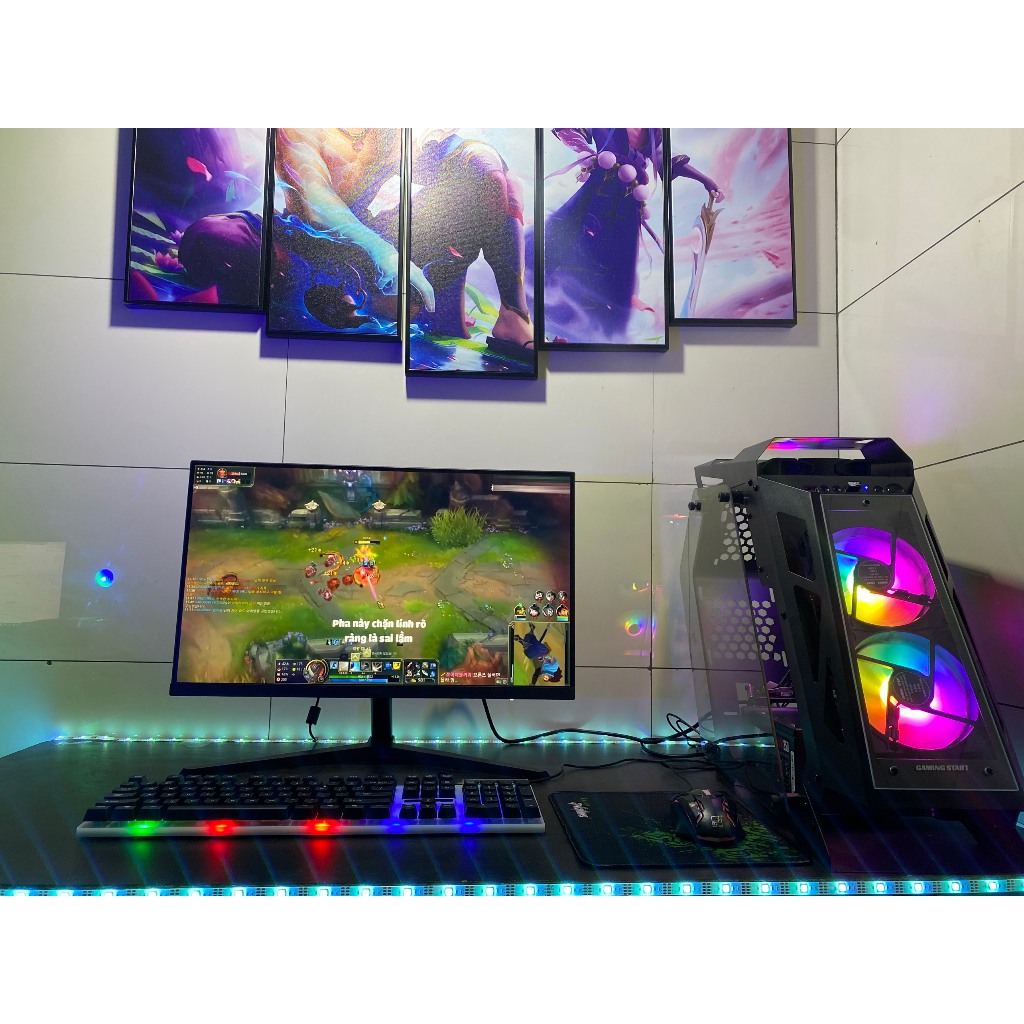 Bộ Máy Tính Vỏ Robot Gaming Cao Cấp Core i5 i7, Ram 8G, SSD 256Gb VGA 730 Chiến Mượt Game Online Fifa Csgo Đột Kích Aoe | BigBuy360 - bigbuy360.vn