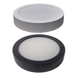 Đèn led Nanoco tròn ốp trần NPL màu trắng/đen