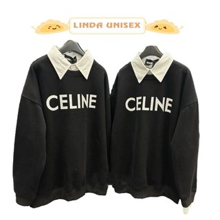 Áo nỉ cilne , áo nỉ cổ sơ mi chất nỉ bông cao cấp lindaunisex