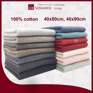 Khăn mặt, khăn tắm Songwol xuất Hàn 40x80cm